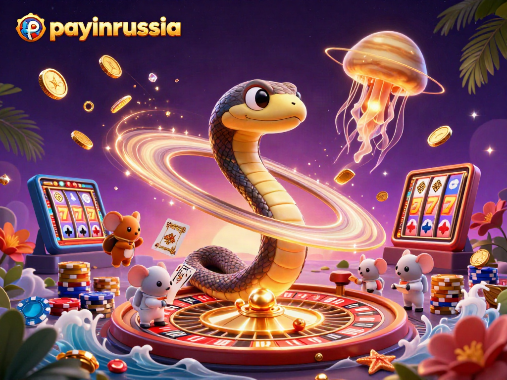 Payinrussia permet aux touristes de parier sur les jeux d'argent via une carte virtuelle.